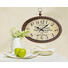 HODINY NÁSTĚNNÉ - Multicolor, Lifestyle, kov/dřevo (50/42/5cm) - Ambia Home HODINY NÁSTĚNNÉ - Multicolor, Lifestyle, kov/dřevo (50/42/5cm) - Ambia Home