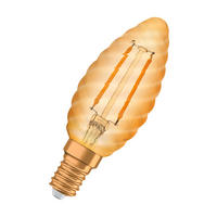 LED-LEUCHTMITTEL   E14 1,5 W 120 lm 2 Stück  - Goldfarben, Basics, Glas (3,5cm) - Osram