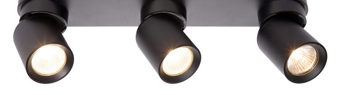 DECKENSTRAHLER Pointa 39/9,5/9,5 cm  - Schwarz, Design, Metall (39/9,5/9,5cm)