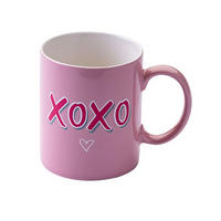 MUGG  - ljusrosa, Klassisk, keramik (350ml) - Paris Hilton