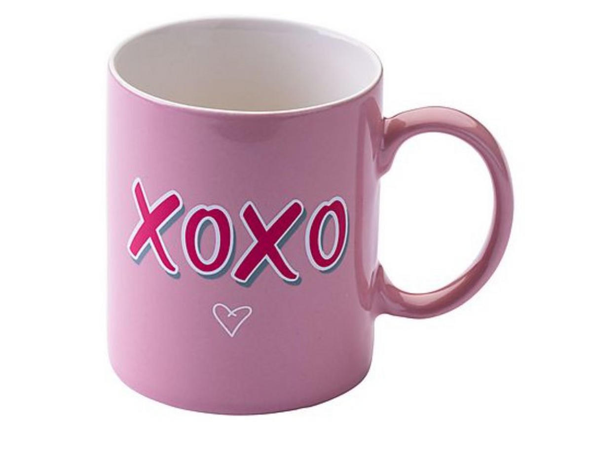 MUGG  - ljusrosa, Klassisk, keramik (350ml) - Paris Hilton