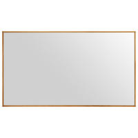 WANDSPIEGEL 125/70/2 cm    in rechteckig  - Eichefarben, Natur, Glas/Holz (125/70/2cm) - Waldwelt