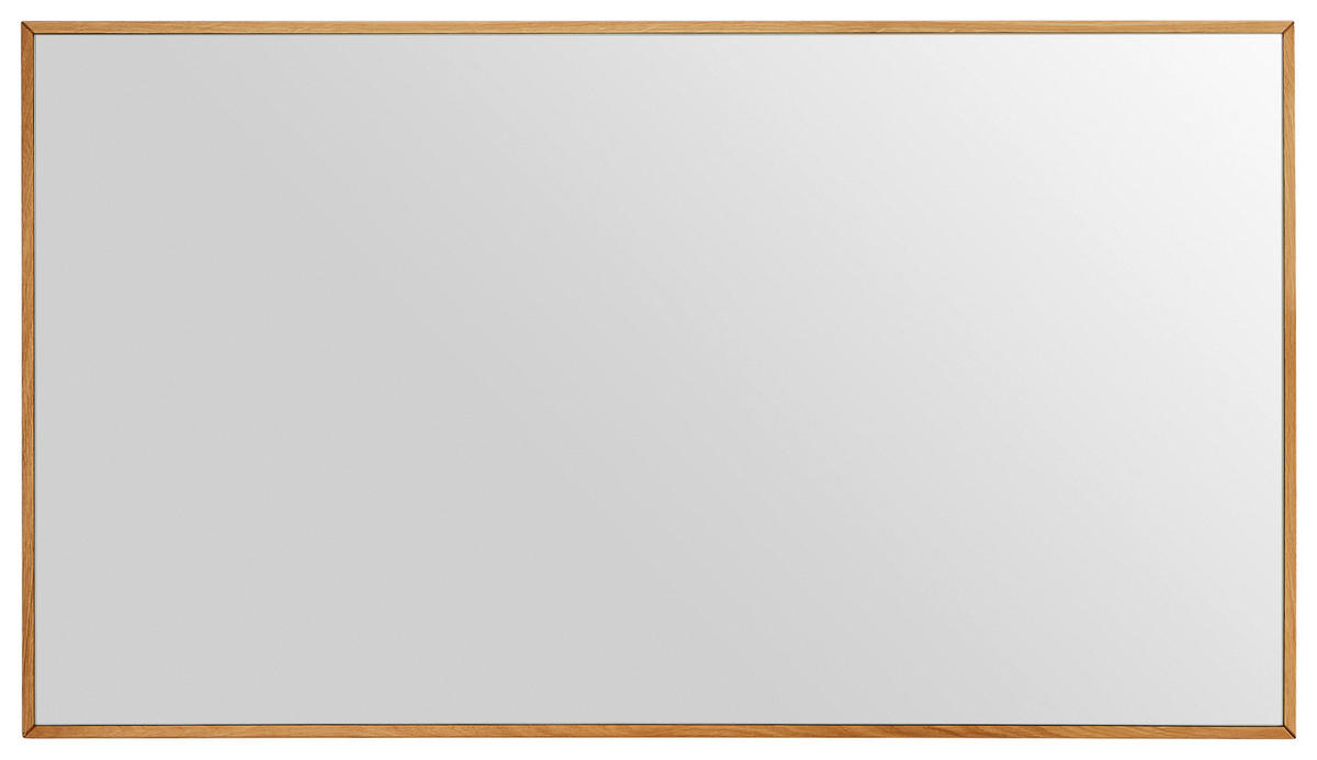 WANDSPIEGEL 125/70/2 cm    in rechteckig  - Eichefarben, Natur, Glas/Holz (125/70/2cm) - Waldwelt