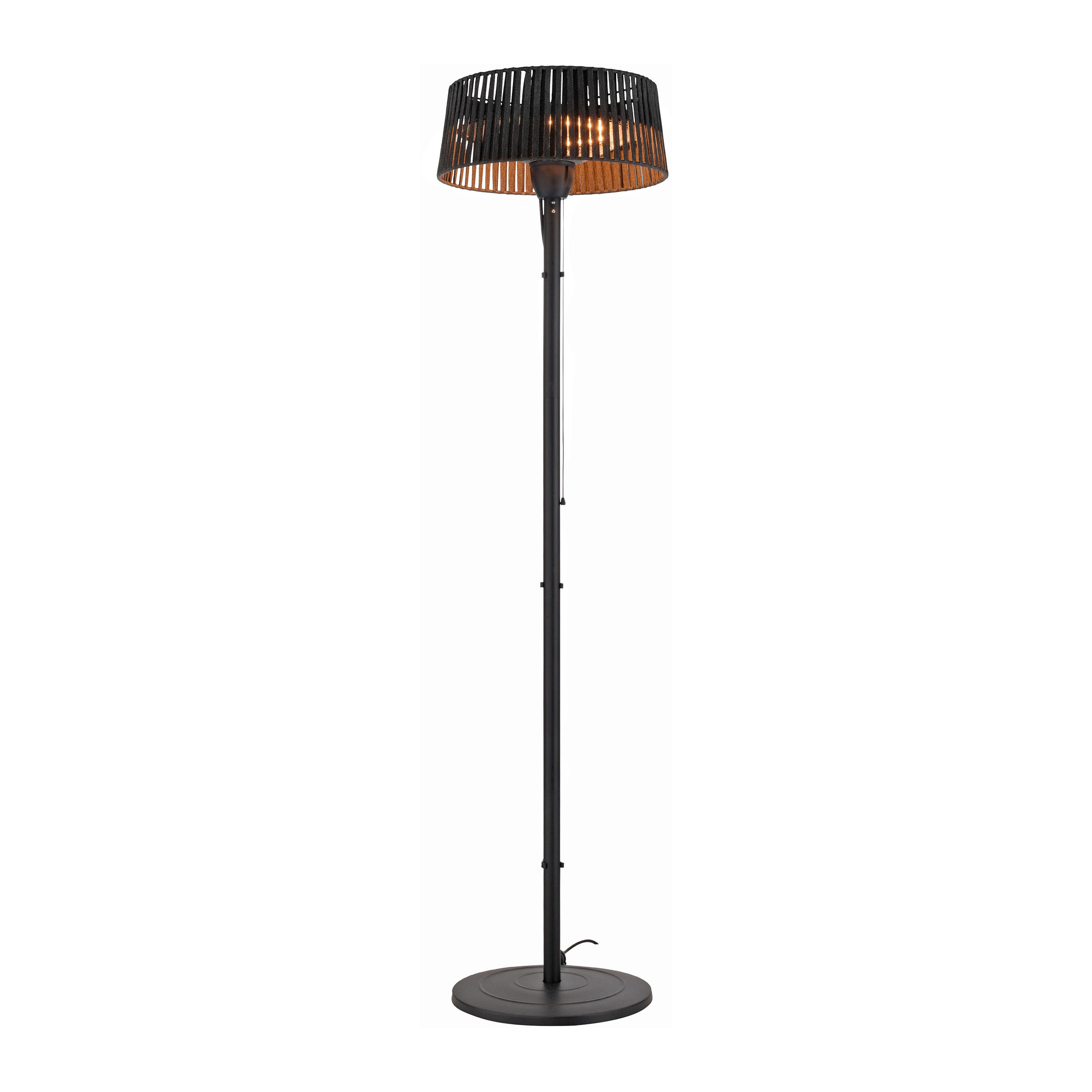 ZUNANJI GRELNIK  Glow   50/50/195 cm          - črna, Basics, kovina (50/50/195cm)