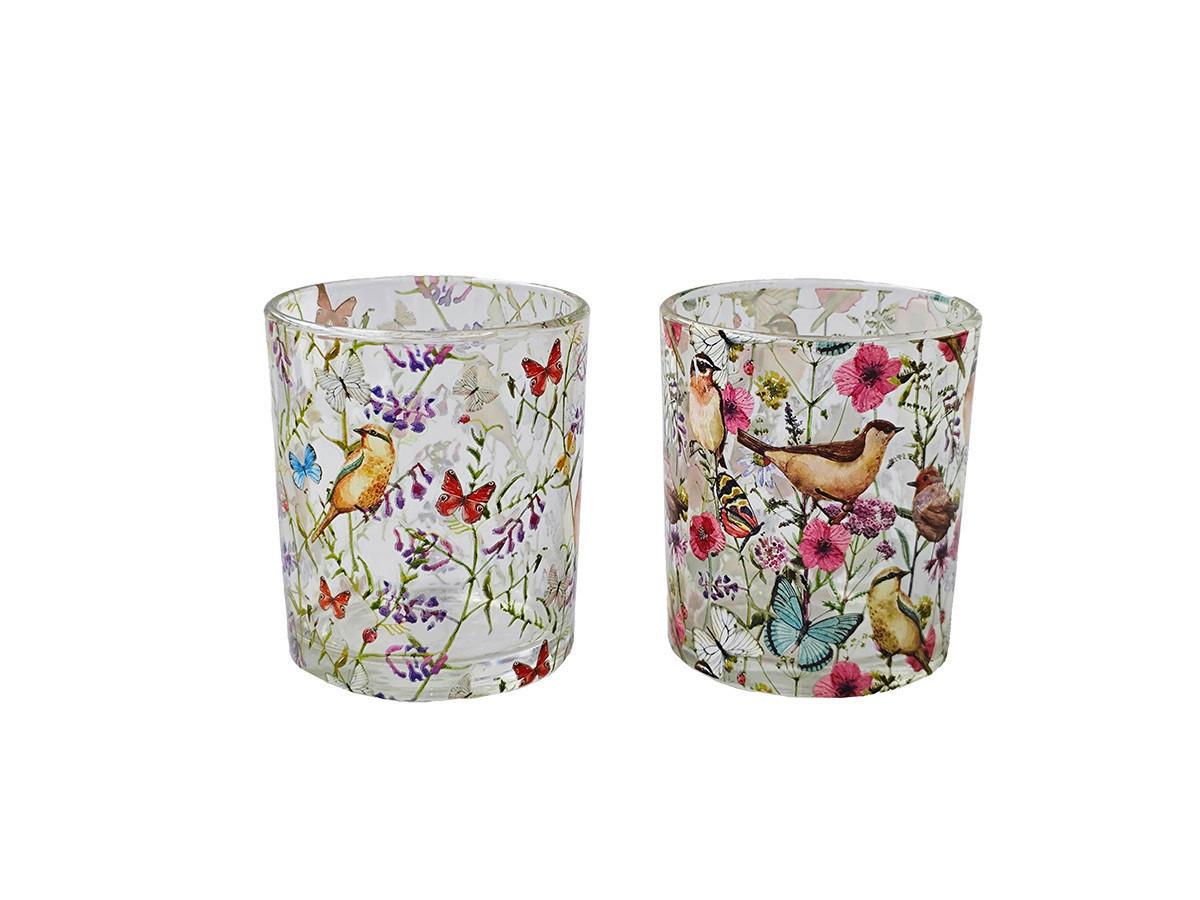 TEELICHTGLAS - Multicolor, LIFESTYLE, Glas (7/8,2cm)