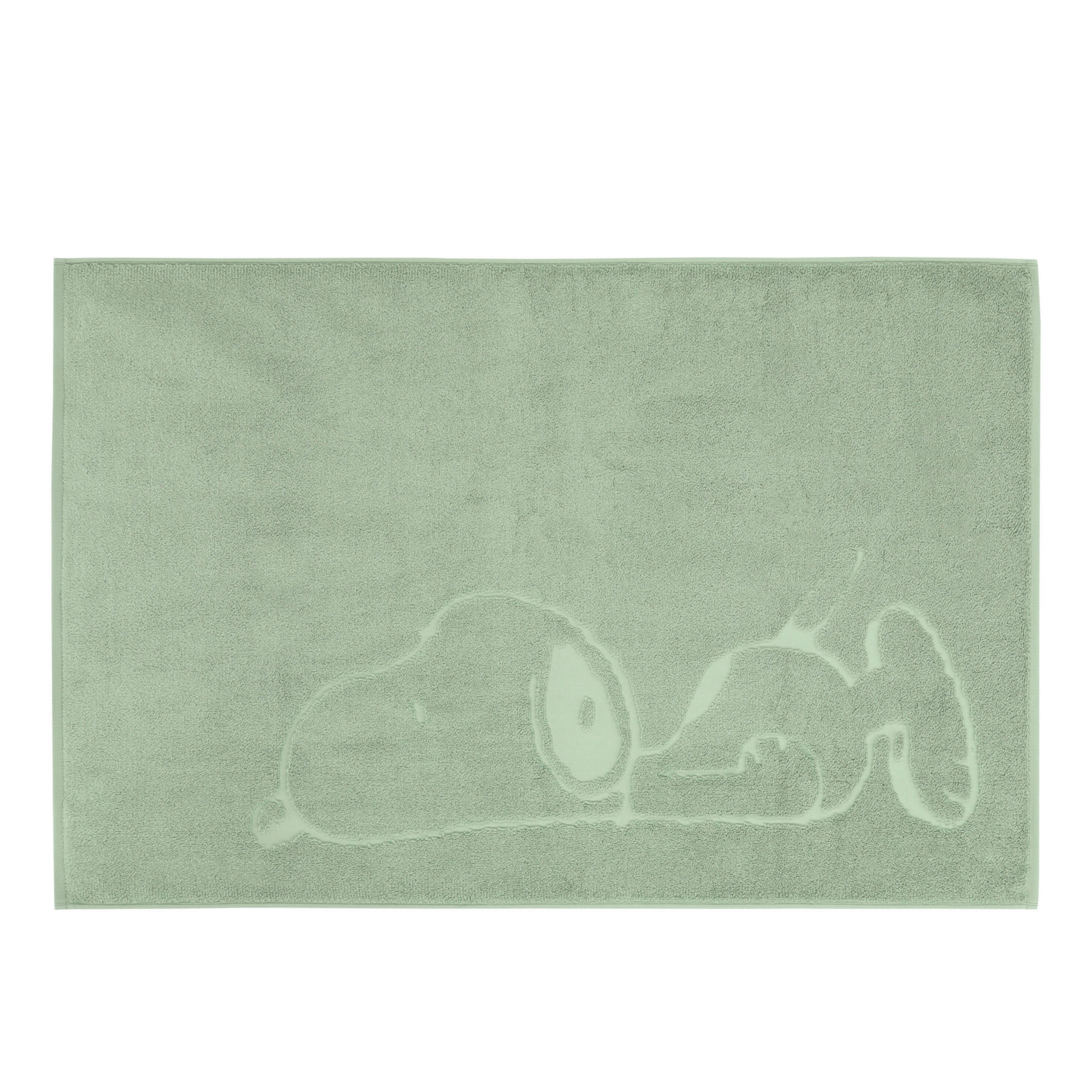 BADTEPPICH Snoopy Dreams Grün 60/90 cm  - Grün, Basics, Textil (60/90cm) - Vossen
