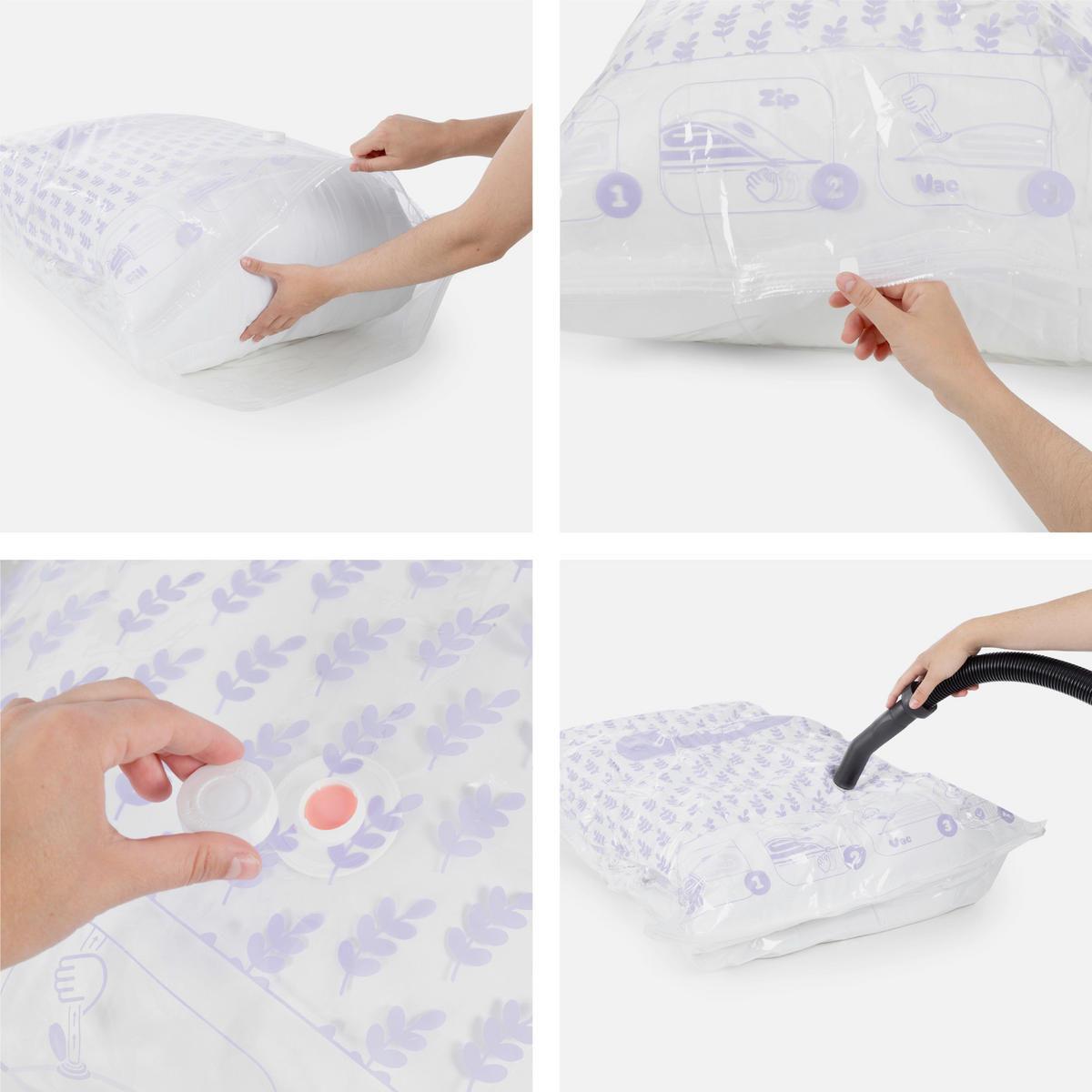 TAŠKA NA USCHOVÁNÍ - šeříková, Lifestyle, plast (70/100cm)