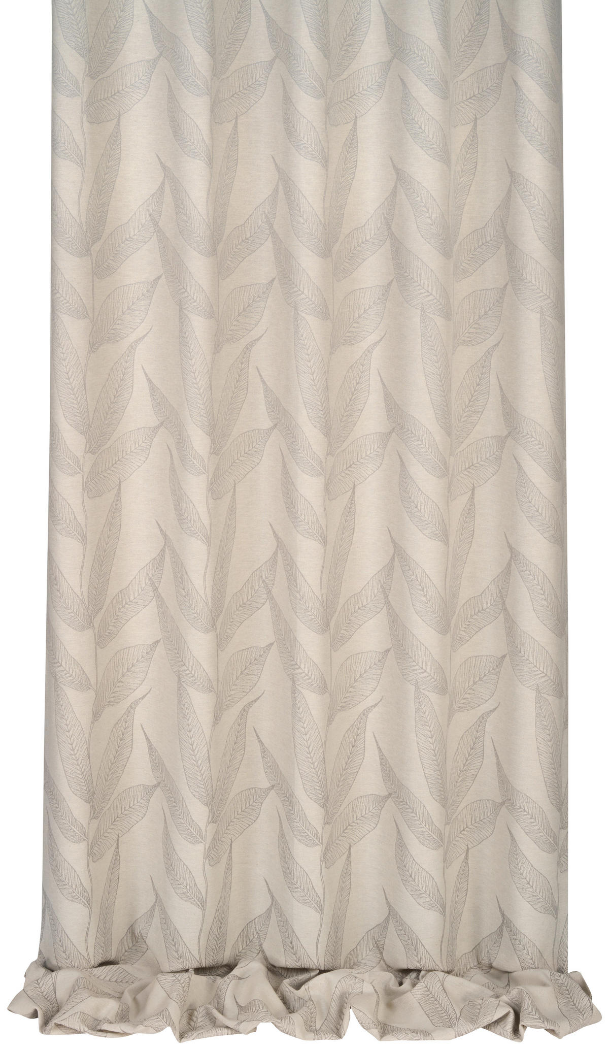 DEKOSTOFF per lfm blickdicht  - Hellgrau, Design, Kunststoff/Textil (135cm) - Esposa