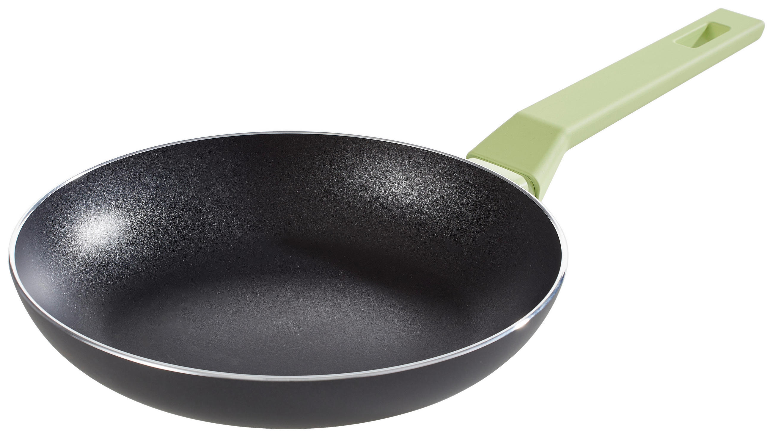 BRATPFANNE HOMEWARE PROFESSIONAL GREEN ILAG®-Antihaftbeschichtung 24 cm  - Schwarz, Basics, Metall (24cm) - Homeware Profession.