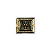 PEPELJARA  keramika    - zlatna/crna, Osnovno, keramika (13/8/2cm) - Versace