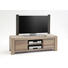 TV-ELEMENT Wildeiche massiv Eichefarben - Eichefarben, LIFESTYLE, Holz (155/53/50cm) - Carryhome