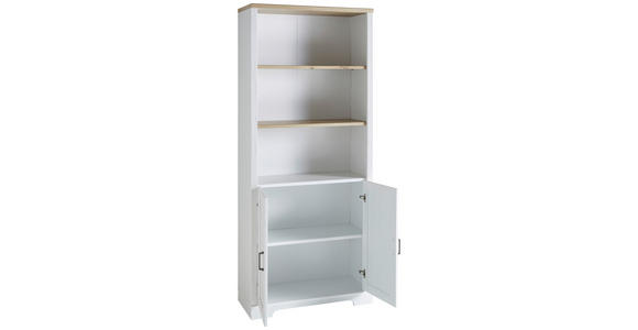 AKTENSCHRANK 86/204/38 cm  - Eiche Artisan/Pinienfarben, KONVENTIONELL, Holzwerkstoff (86/204/38cm) - Carryhome