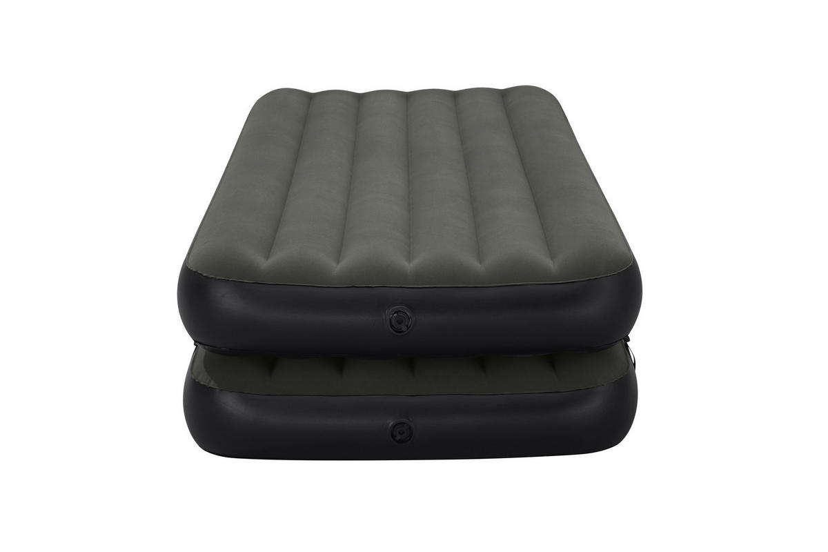 LUFTBETT  188/99 cm  Schwarz, Dunkelgrau  - Dunkelgrau/Schwarz, KONVENTIONELL, Kunststoff (188/99cm) - Bestway
