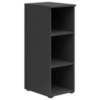 ETAJERĂ  30/83/40 cm grafit  - grafit/antracit, Modern, plastic/material pe bază de lemn (30/83/40cm) - Carryhome