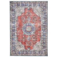 VINTAGE KOBEREC, 130/200 cm, viacfarebná, červená - viacfarebná/červená, Trend, textil (130/200cm) - Novel