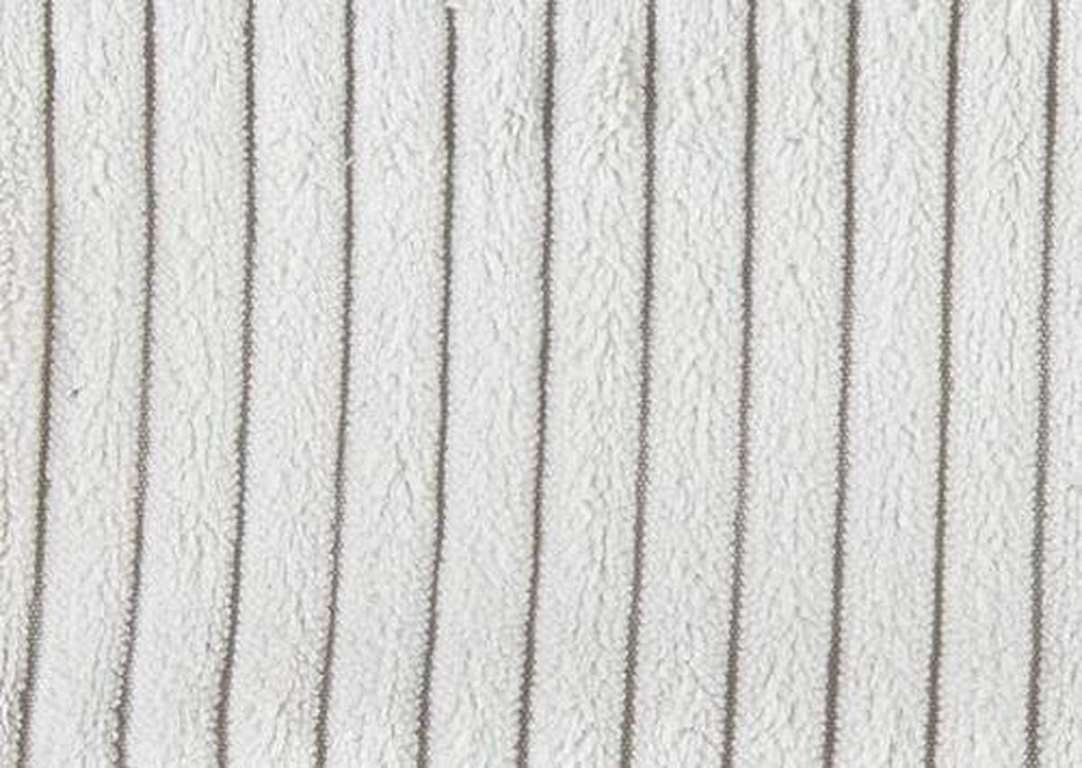 ECKSOFA Hellgrau Cord  - Hellgrau/Schwarz, Design, Textil/Metall (302/180cm) - Venda