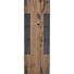 VITRINE in furniert Eiche Weiß, Eichefarben - Eichefarben/Schwarz, Design, Glas/Holz (65/195,6/41,2cm) - Gwinner Internation. VITRINE in furniert Eiche Weiß, Eichefarben - Eichefarben/Schwarz, Design, Glas/Holz (65/195,6/41,2cm) - Gwinner Internation.