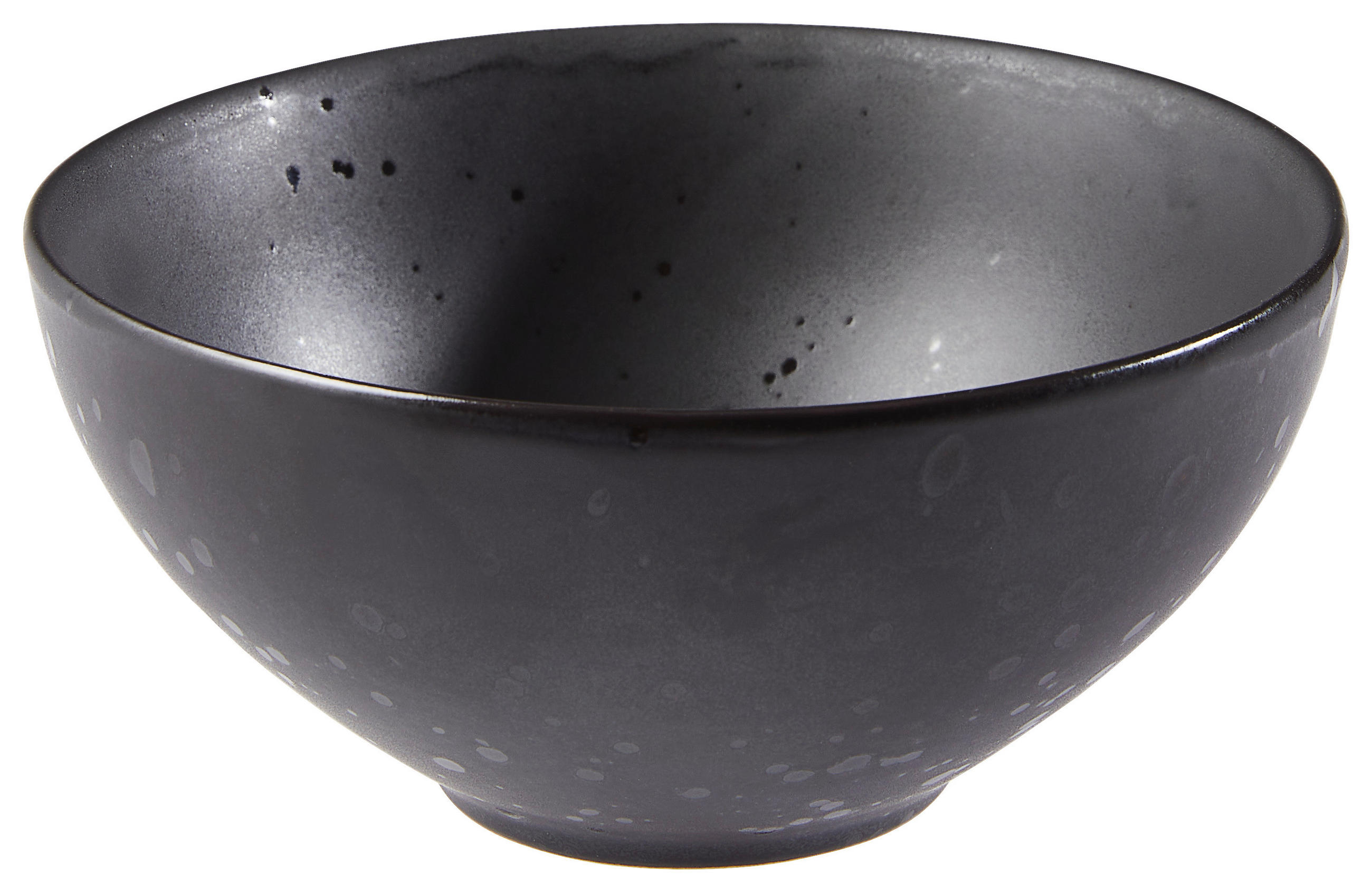 BOL PENTRU CEREALE  - negru, Design, ceramică (15,2/7,3cm) - Novel