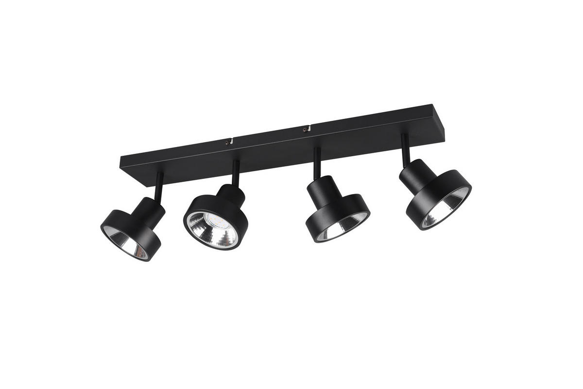 REFLEKTOR  Leon 60/19,3/16 cm            - črna, Basics, kovina (60/19,3/16cm)