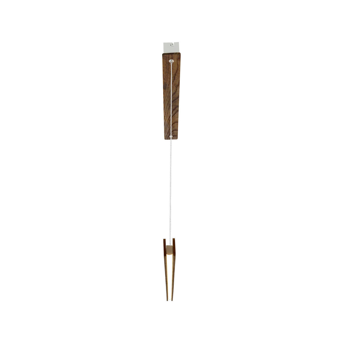 LED-HÄNGELEUCHTE Ilgas 4.5/3/5 cm  - Dunkelbraun, Natur, Holz (4.5/3/5cm) - Nordlux