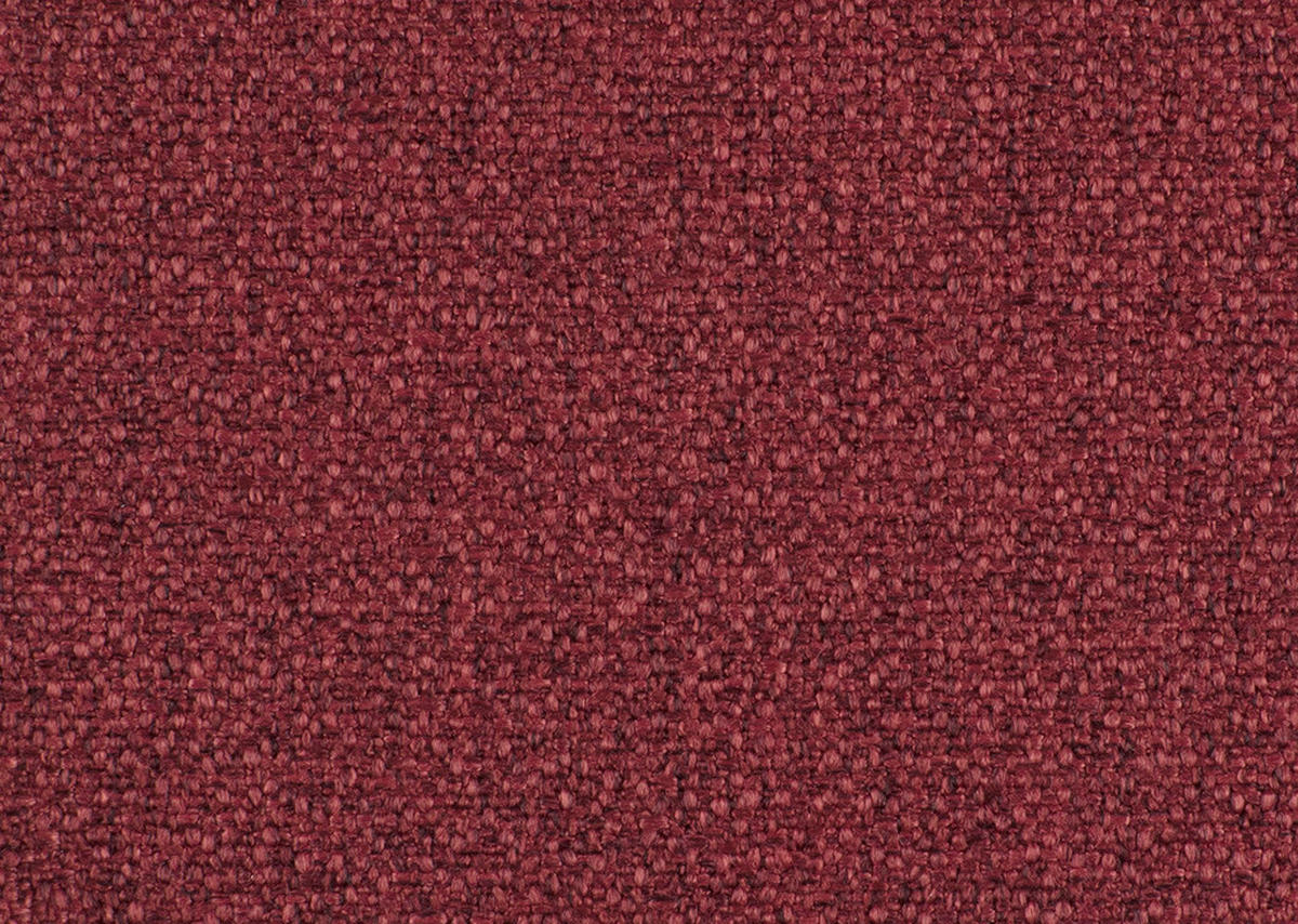 LIEGE in Flachgewebe Rot  - Rot/Schwarz, MODERN, Textil/Metall (208/77/98cm) - Joka