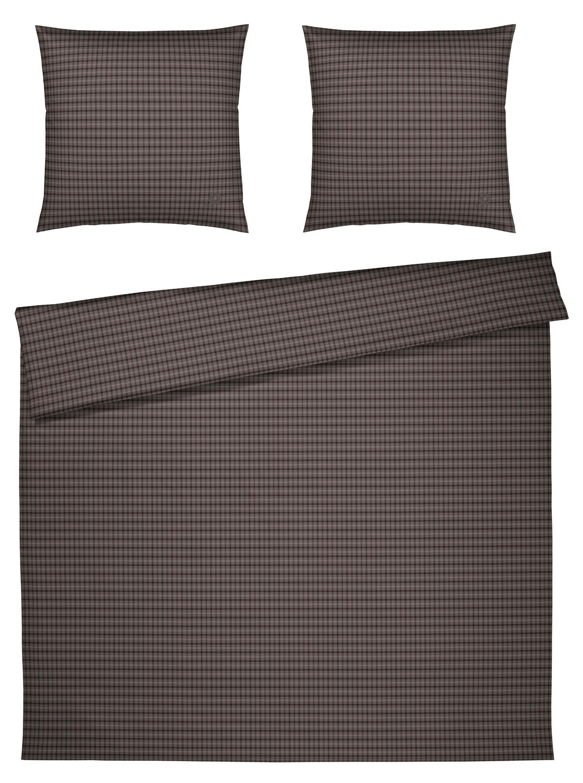 BETTWÄSCHE Flanell 200/200 cm  - Mokka, Design, Textil (200/200cm) - Joop!