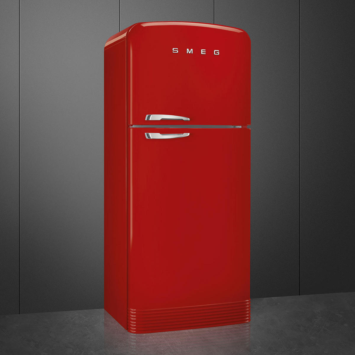 KÜHL-GEFRIER-KOMBINATION FAB50RRD5  - Rot, Basics, Metall (79,6/192,1/80,5cm) - SMEG