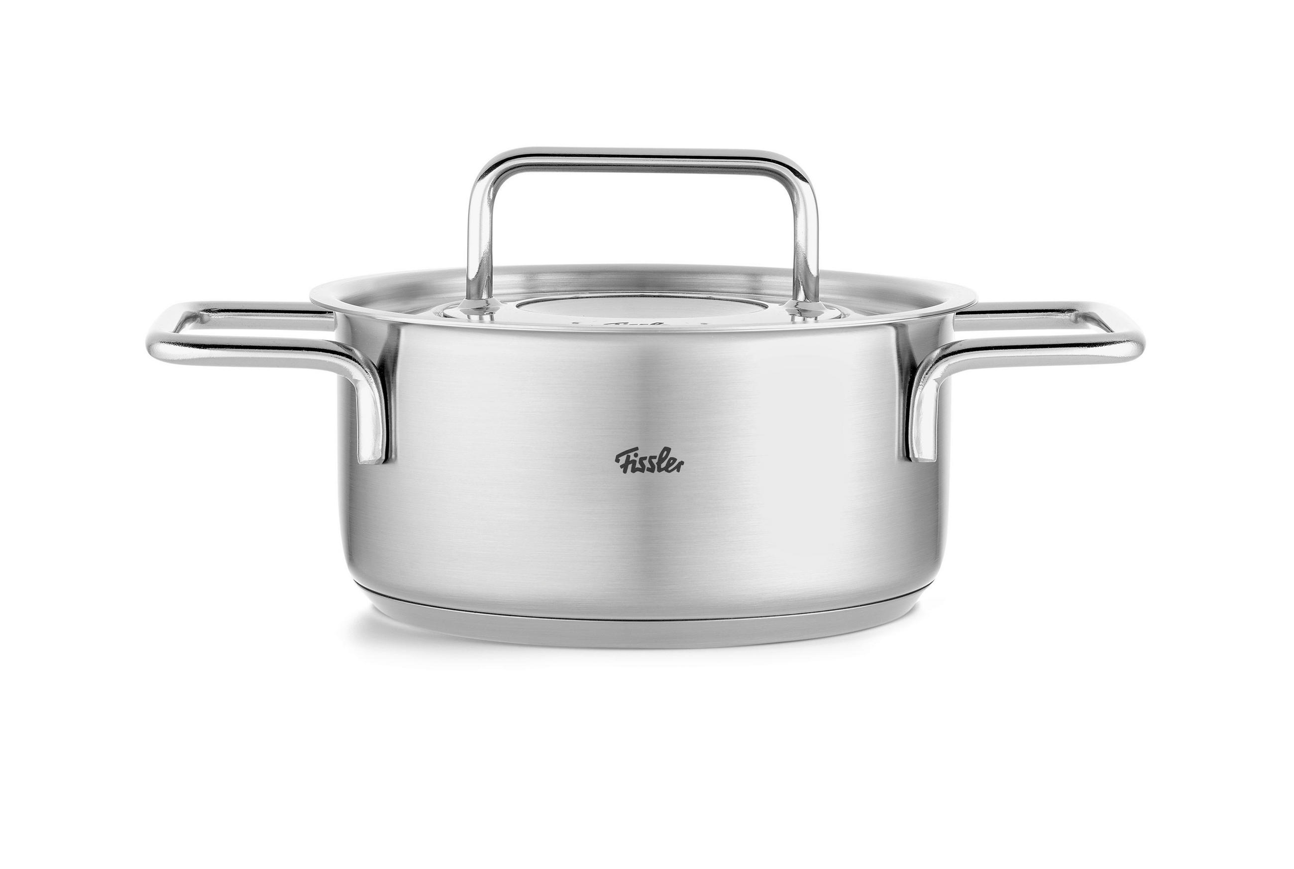 KOCHTOPF Pure 1,9 L  - Silberfarben, Basics, Metall (16cm) - Fissler
