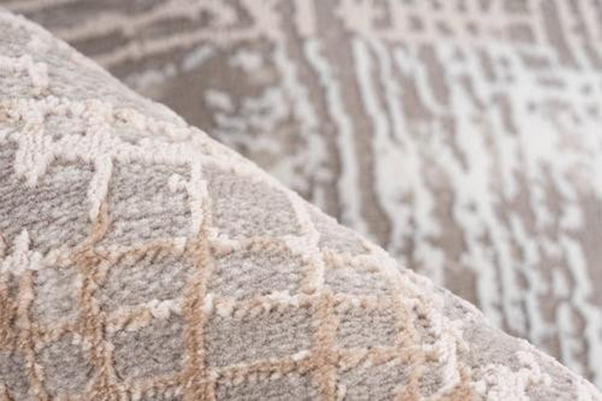 VINTAGE-TEPPICH 120/180 cm Akropolis Grau, Silberfarben  - Silberfarben/Grau, Design, Textil (120/180cm) - Kayoom