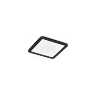 LED-DECKENLEUCHTE     - Weiss/Schwarz, Basics, Kunststoff (30/3/30cm)