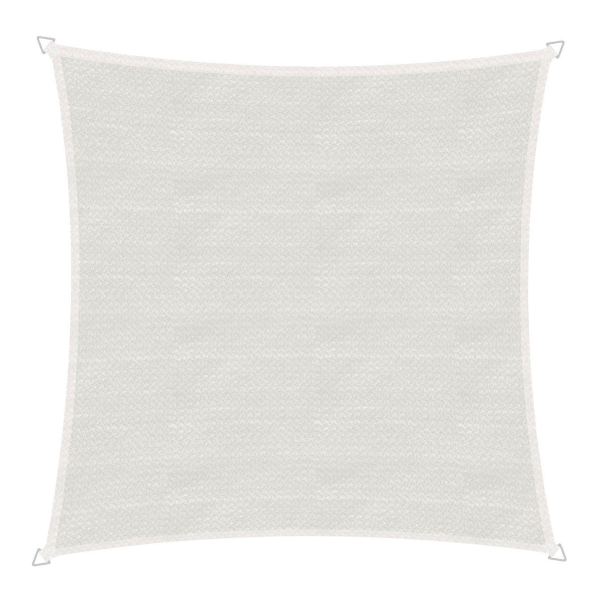 GARTENSONNENSEGEL  500/500 cm  - Weiß, Basics, Kunststoff (500/500cm) - Windhager