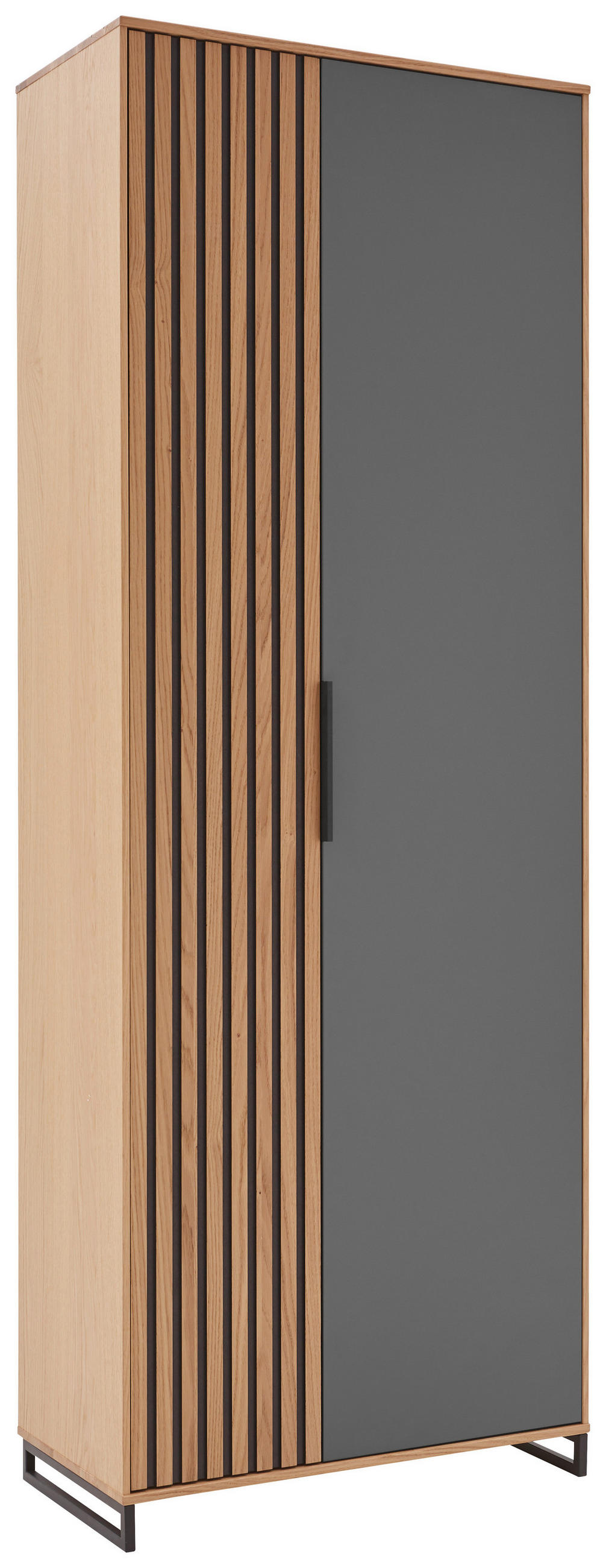GARDEROBENSCHRANK  in 72/195/37 cm  - Eiche Bianco/Eichefarben, Design, Holz/Holzwerkstoff (72/195/37cm) - Dieter Knoll