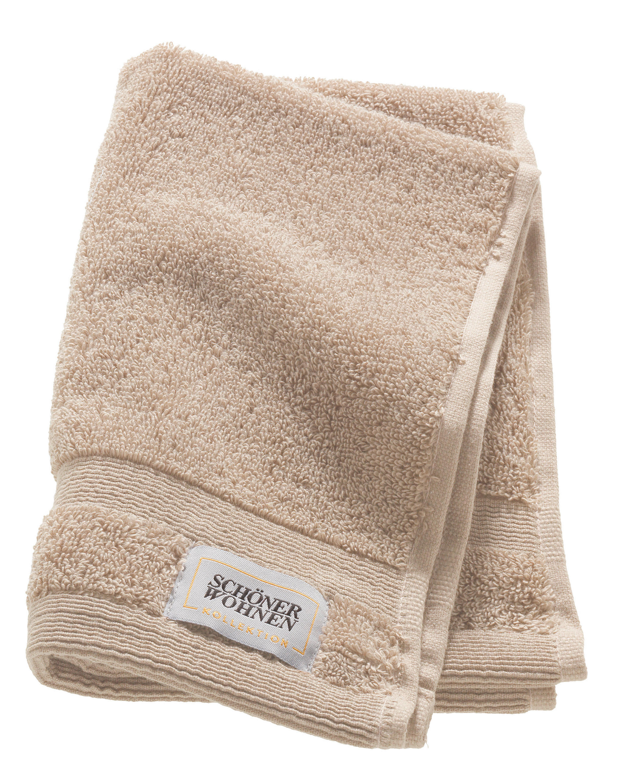 GÄSTETUCH 30/50 cm SW-Cuddly Sandfarben 3-teilig  - Sandfarben, Basics, Textil (30/50cm) - Schöner Wohnen