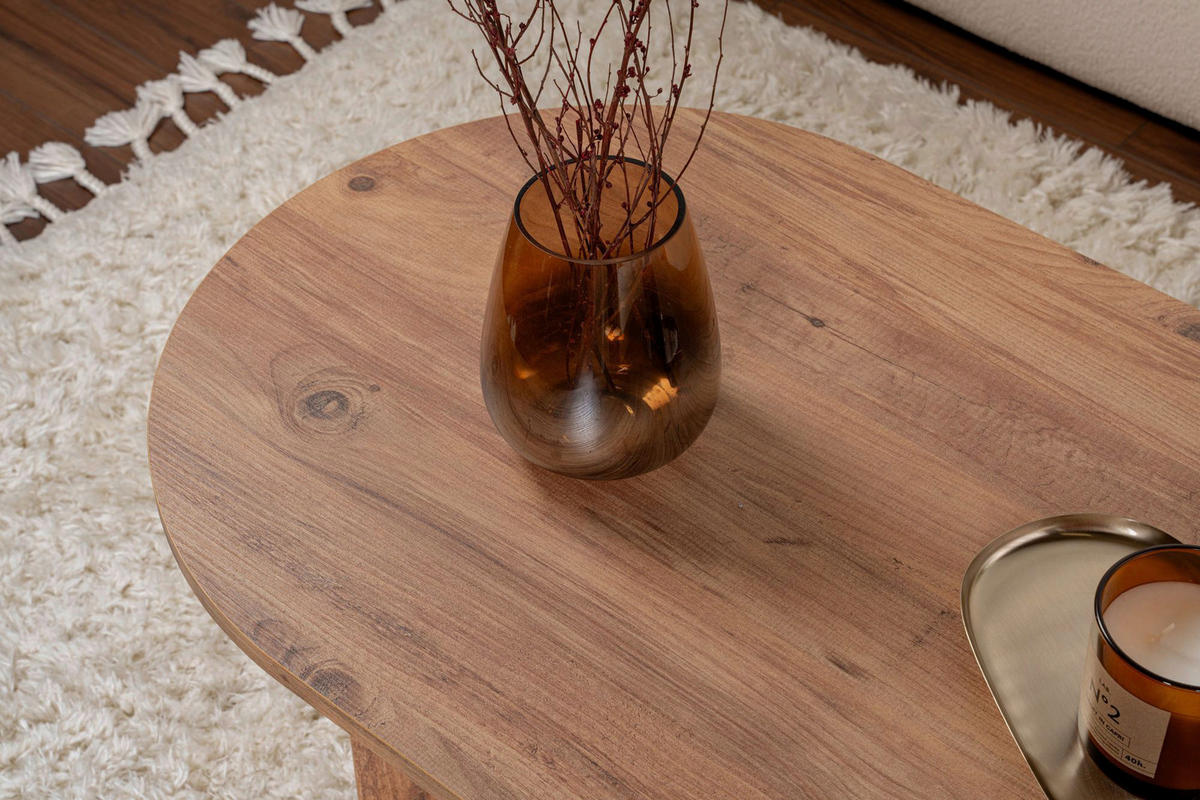 COUCHTISCH Pinienfarben  - Pinienfarben, Design, Holzwerkstoff (119/40/60cm) - MID.YOU