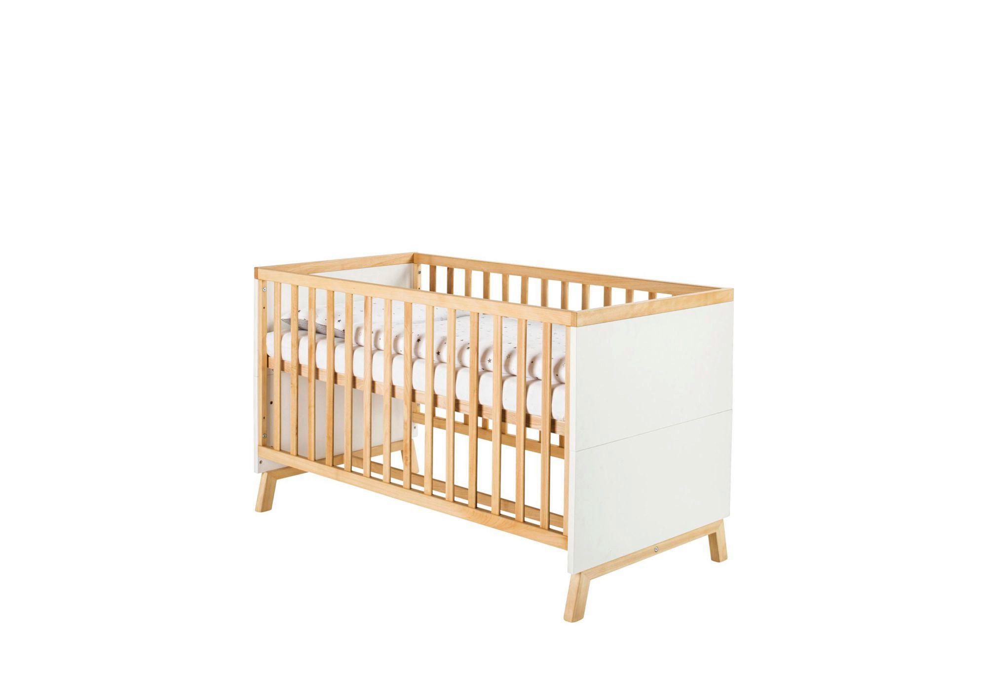 BABYZIMMER Miami white  - Buchefarben/Weiß, Basics, Holz/Holzwerkstoff - Schardt