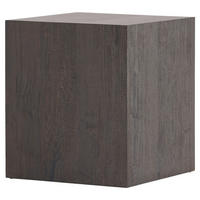 COUCHTISCH Pappel 40/40/45 cm quadratisch Mokka  - Mokka, Design, Holz (40/40/45cm) - Livetastic