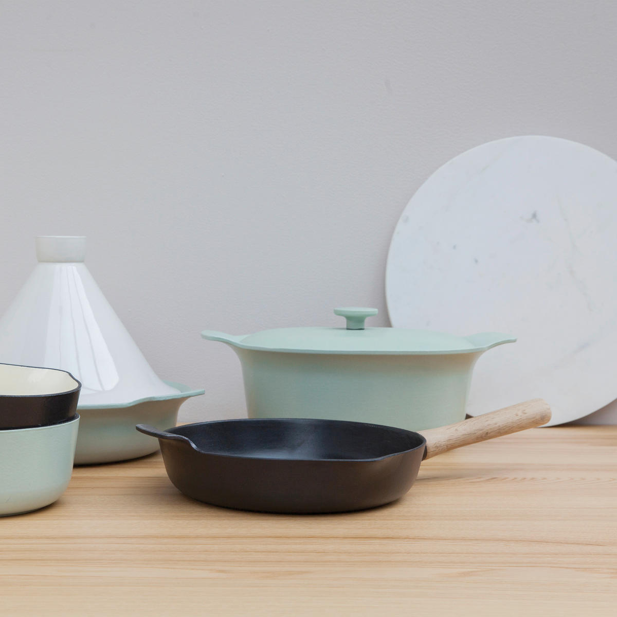 PONEV Ron 26/26/5 cm emajl  - črna, Basics, kovina (26/26/5cm) - BergHOFF