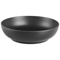 SCHALE Liberty velvet black 25 cm  - Schwarz, Basics, Keramik (25cm) - Seltmann Weiden