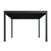 PERGOLA - Anthrazit, Basics, Metall (360/255/400cm) - Gardenson