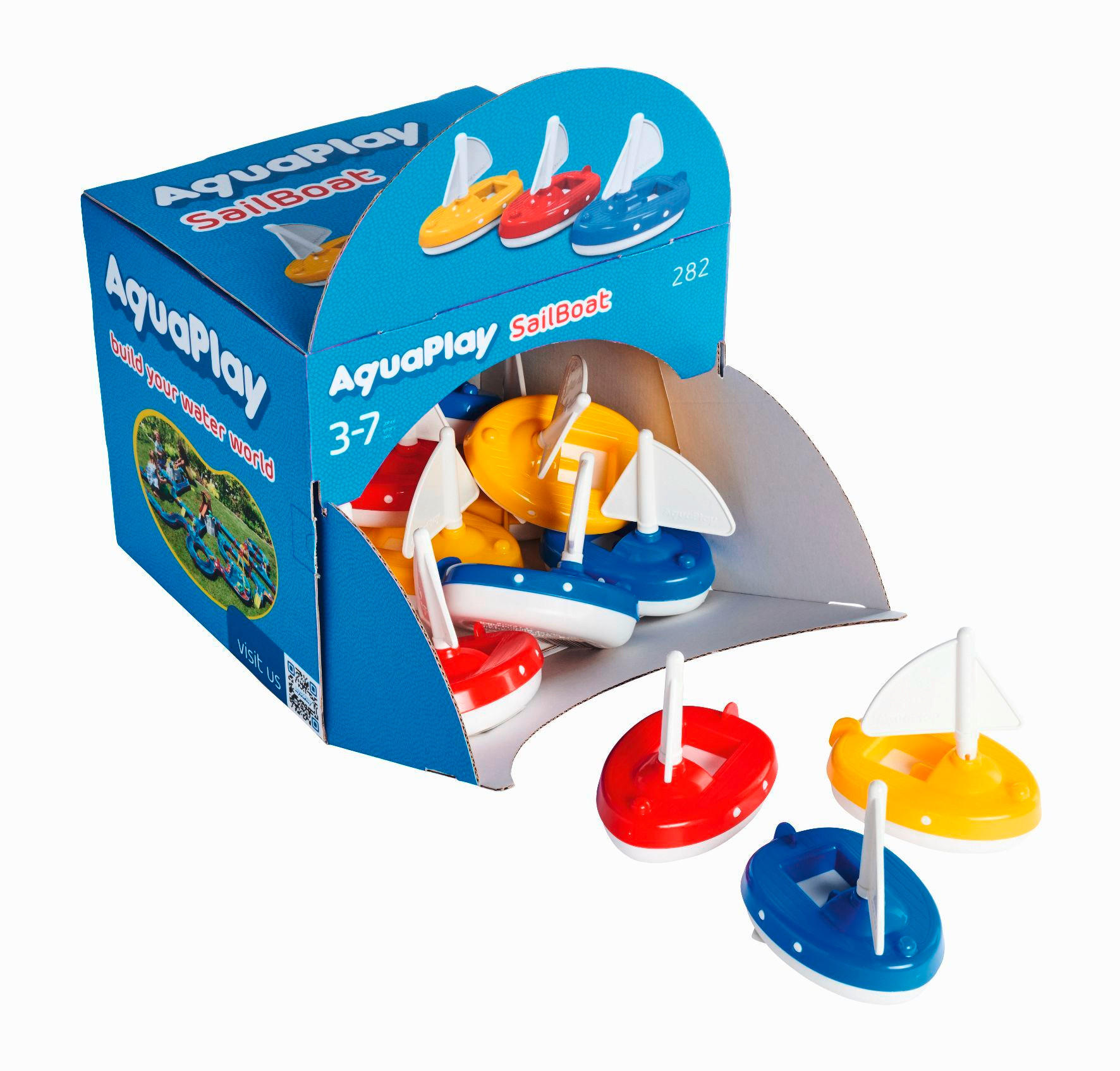 BADESPIELZEUG - Blau/Gelb, Basics, Kunststoff (8/11/10cm) - Simba