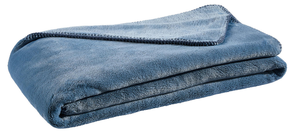 ODEJA  SOFTY  140/190 cm       modra  - modra, Basics, tekstil (140/190cm) - Zoeppritz