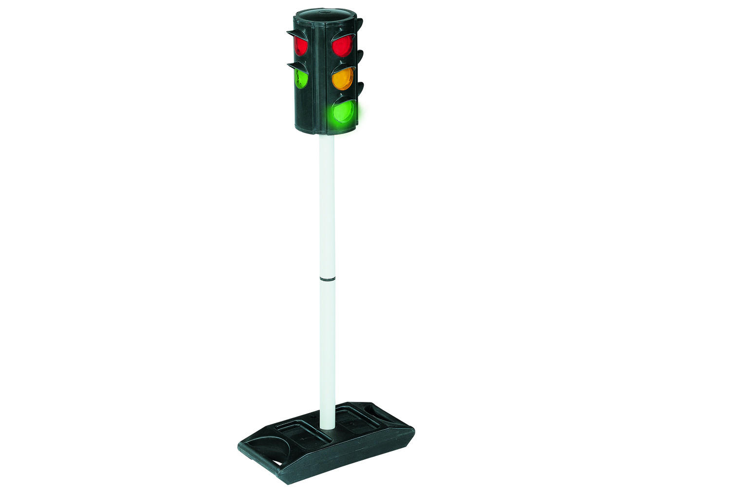 VERKEHRSZEICHEN Gelb, Grün, Rot, Schwarz, Silberfarben  - Gelb/Rot, Basics, Kunststoff (27/12/71cm) - BIG