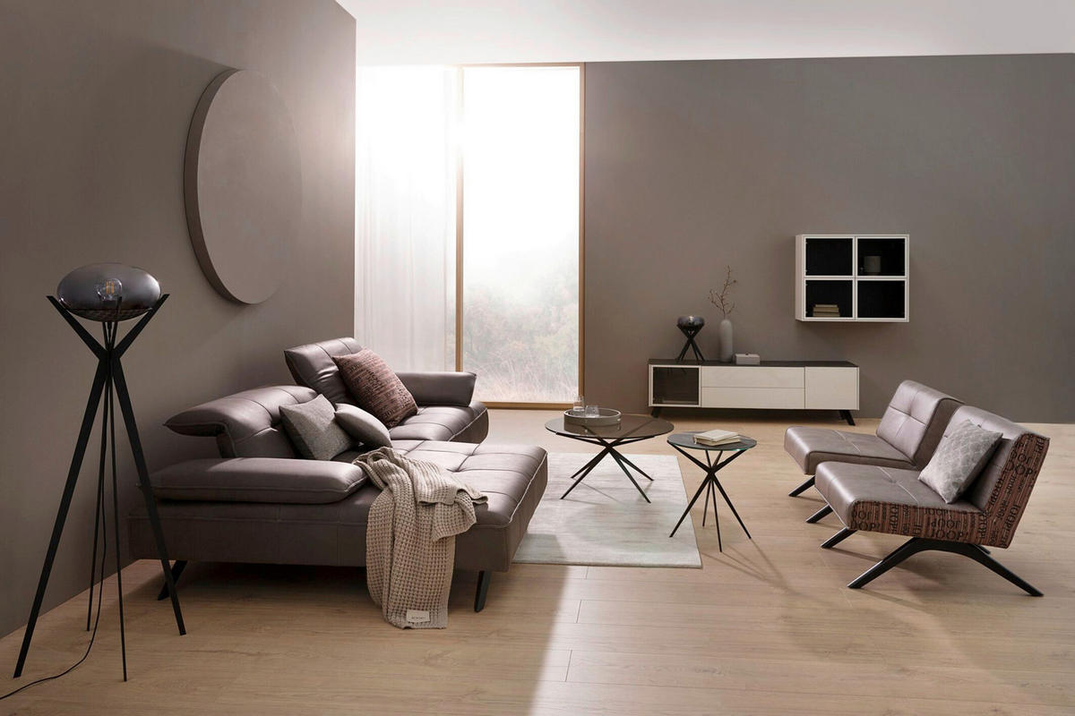 POLSTER 50/50 cm   - Dunkelrosa/Braun, Basics, Textil (50/50cm) - Joop!