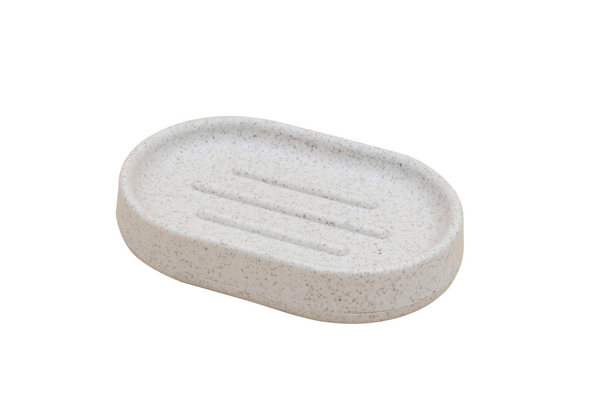 SZAPPANTARTÓ műanyag, természetes anyagok  - bézs, Basics, műanyag/természetes anyagok (8,5/2,5/13cm) - Sadena