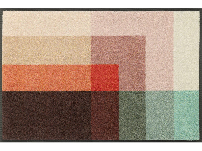 DVEŘNÍ ROHOŽKA, 50/75 cm, vícebarevná - vícebarevná, Design, plast (50/75cm) - wash+dry