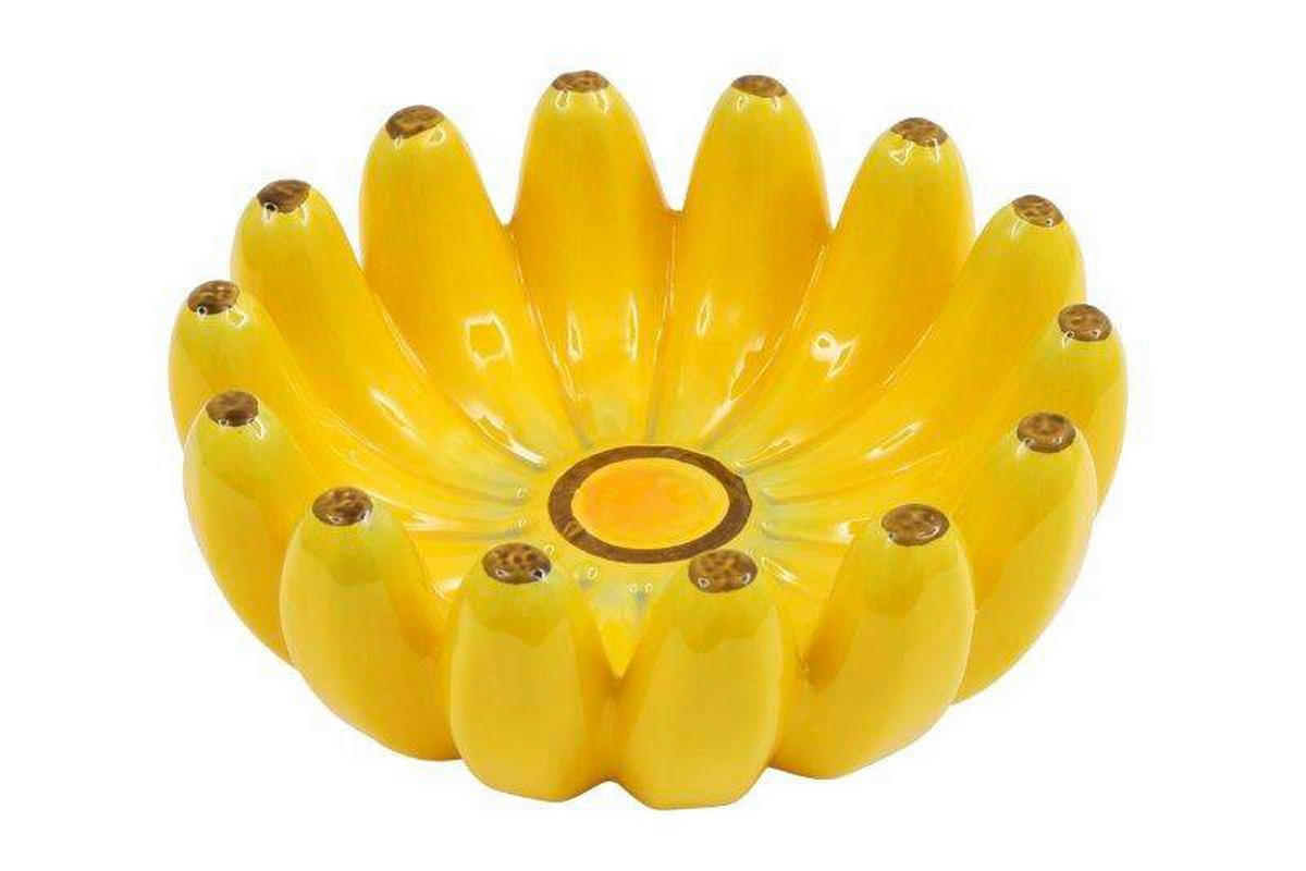 GYÜMÖLCSÖSTÁL     - sárga, Basics, kerámia (24.5/10/24.5cm)