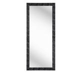 WANDSPIEGEL 70/170/2 cm    in rechteckig  - Schwarz, LIFESTYLE, Glas/Kunststoff (70/170/2cm) - Carryhome