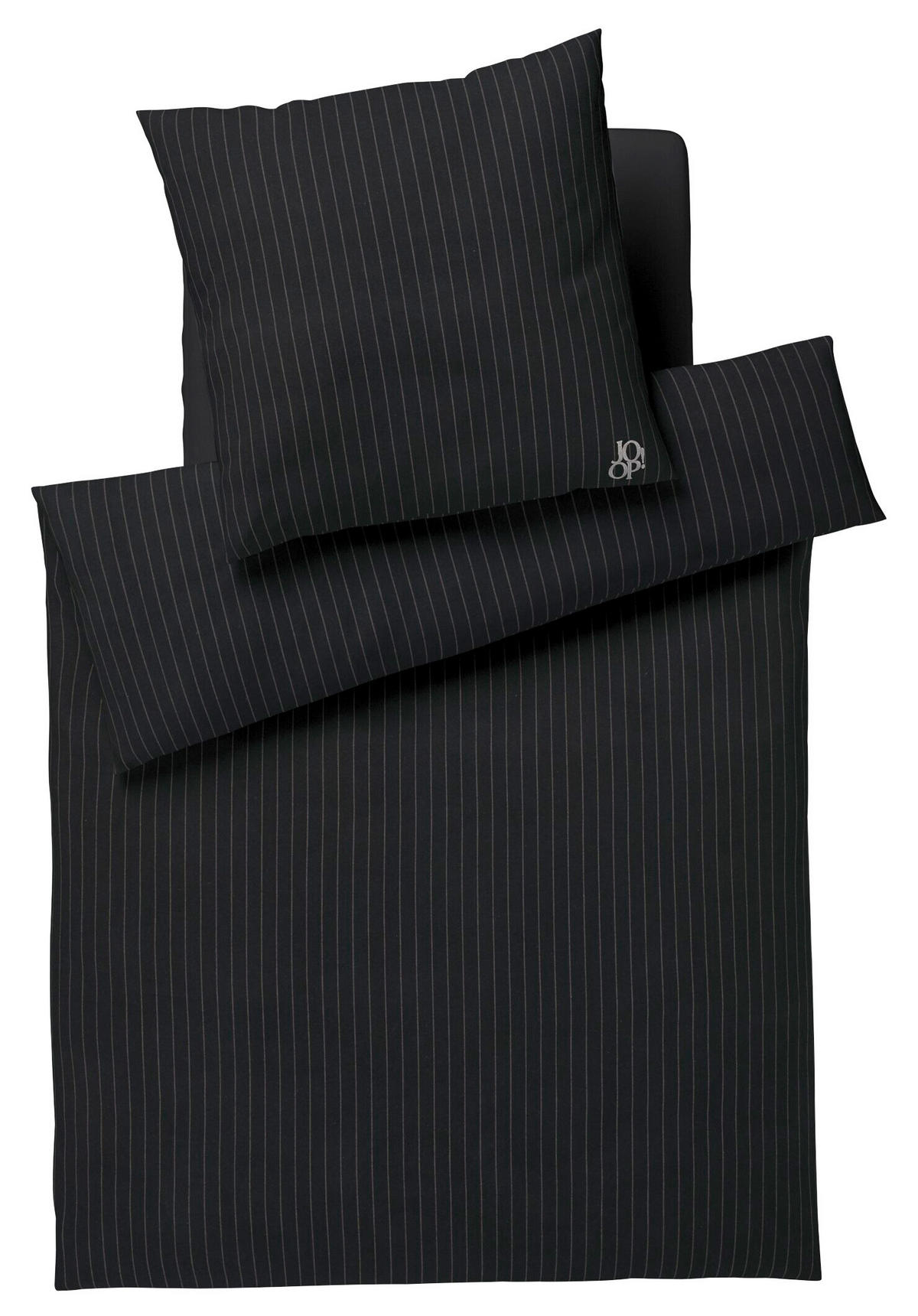 BETTWÄSCHE Flanell 135/200 cm  - Anthrazit, Design, Textil (135/200cm) - Joop!