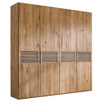 DREHTÜRENSCHRANK 202/223/62 cm,  in Eichefarben, 4 Tür(en)-türig  - Wildeiche/Eichefarben, MODERN, Holz (202/223/62cm) - Livetastic