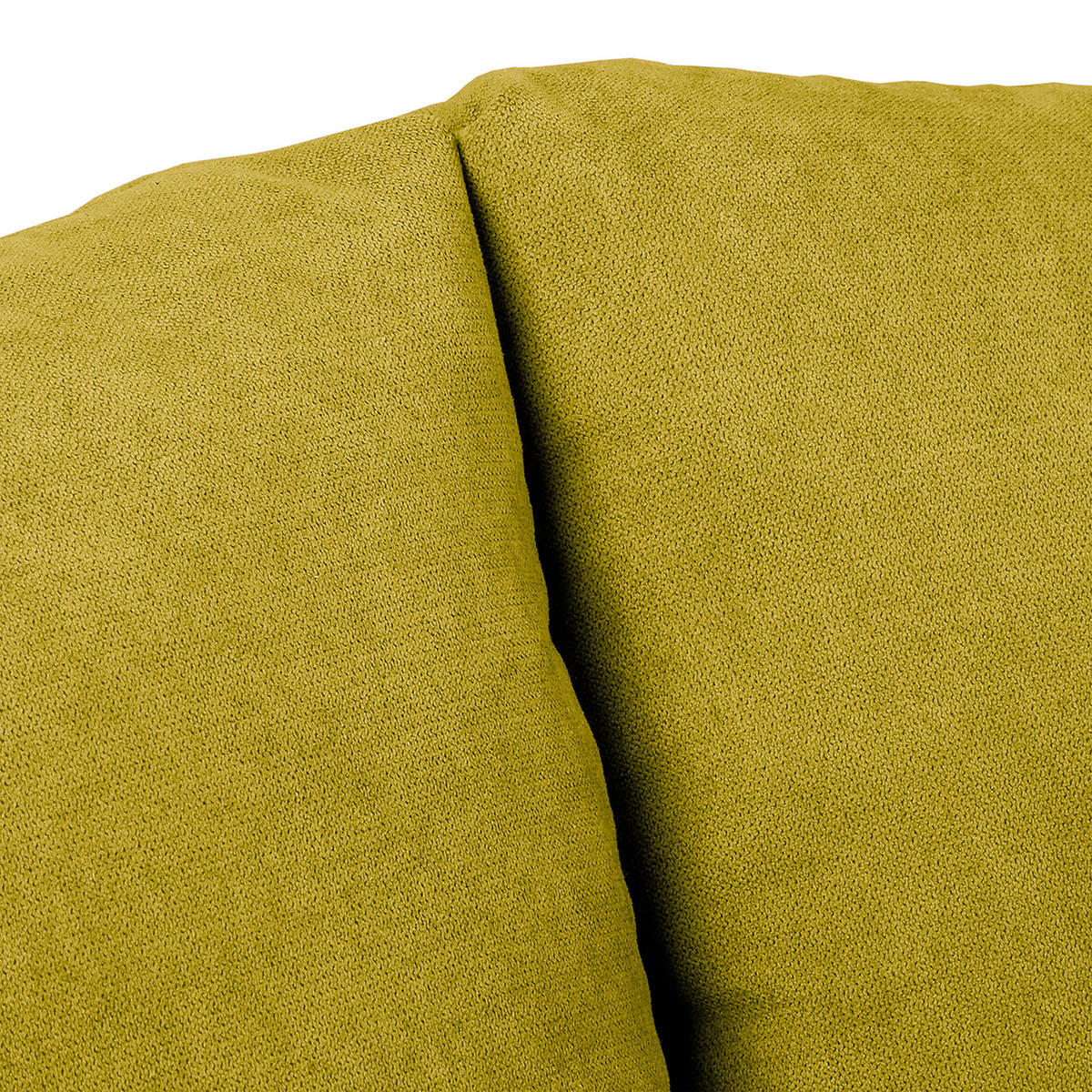 ECKSOFA Ariella Hellgrün Mikrofaser  - Naturfarben/Hellgrün, Design, Holz/Textil (231/161cm) - Livetastic